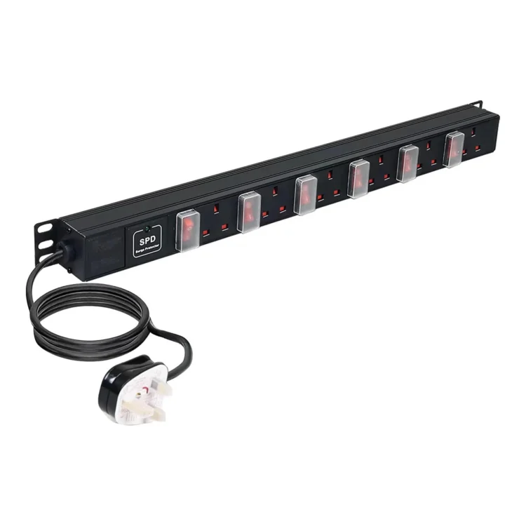Ennotek 6 Way Rack Power Distribution Unit