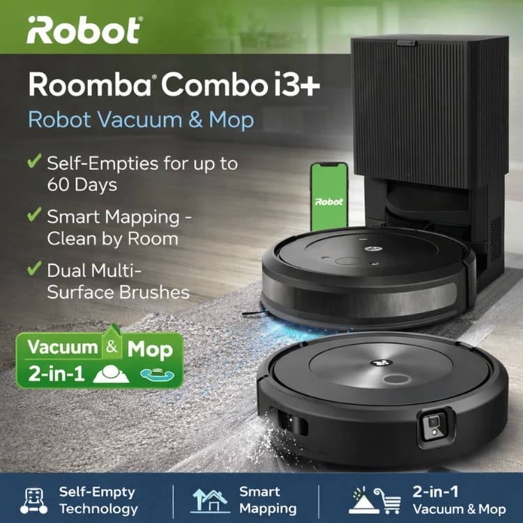 iRobot Roomba Combo i3+